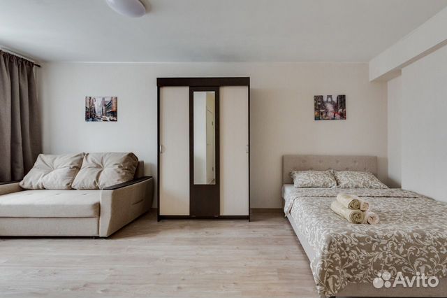 

1-к. квартира, 37 м², 2 кровати