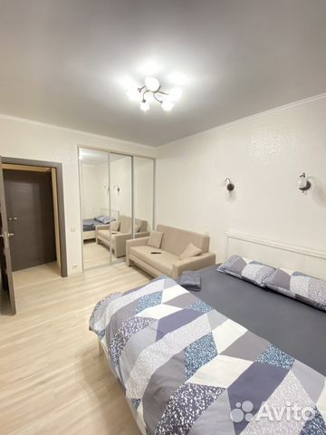 

1-к. квартира, 39 м², 2 кровати