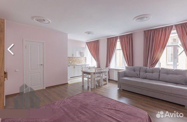 

Квартира-студия, 35 м², 2 кровати