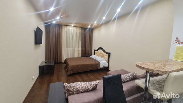 

Квартира-студия, 38 м², 2 кровати