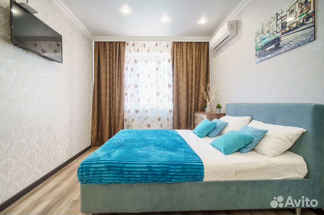 

1-к. квартира, 42 м², 2 кровати