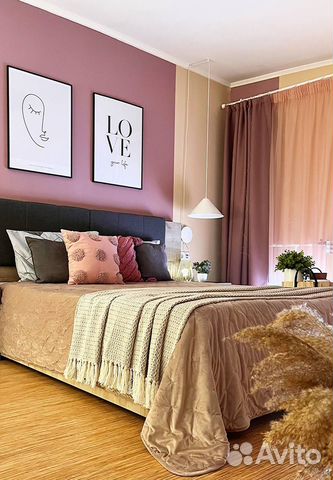 

2-к. квартира, 60 м², 2 кровати