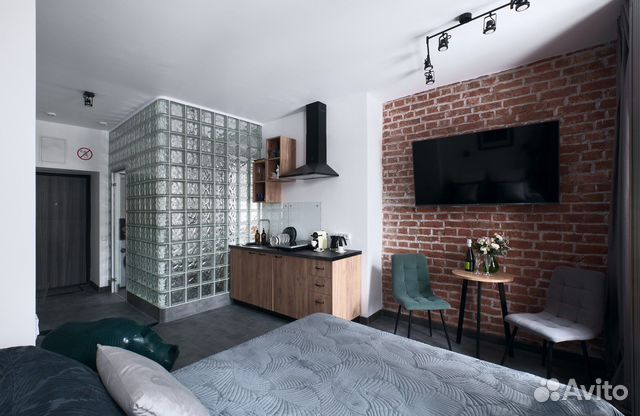 

Квартира-студия, 24 м², 1 кровать