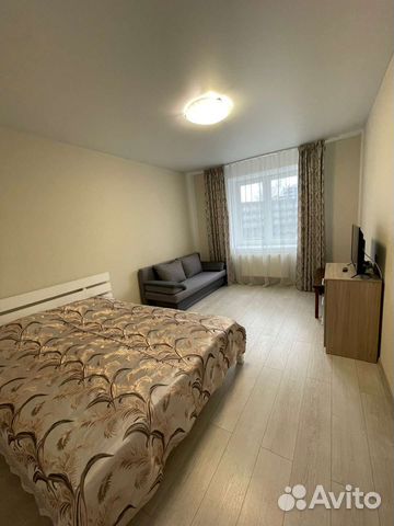 

1-к. квартира, 37 м², 2 кровати