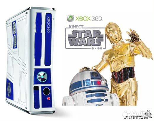 Xbox 360 320Гб+ Kinekt+ 2 хитовые лицензионные игр
