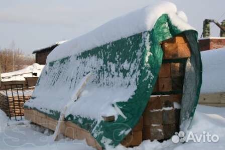 Тент тарпаулин 120 г/м2, 6х8м