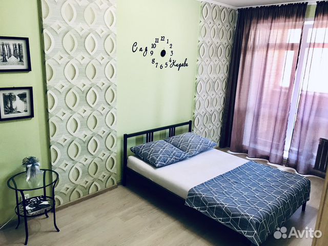 

1-к. квартира, 42 м², 2 кровати