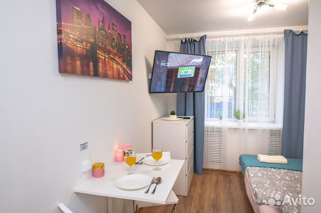 

Квартира-студия, 18 м², 1 кровать