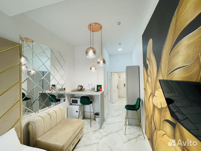 

Квартира-студия, 15 м², 2 кровати