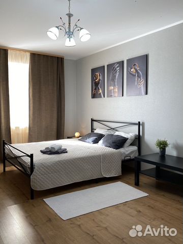 

1-к. квартира, 43 м², 2 кровати