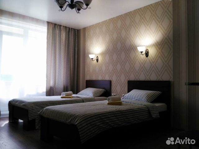 

Квартира-студия, 27 м², 2 кровати