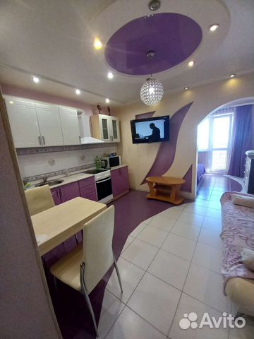

Квартира-студия, 44 м², 2 кровати