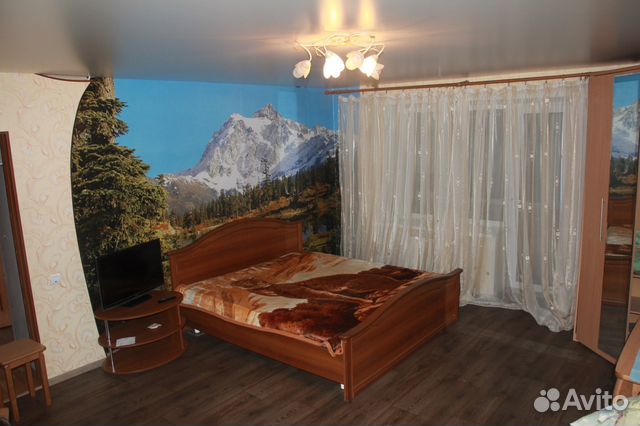 

1-к. квартира, 42 м², 2 кровати