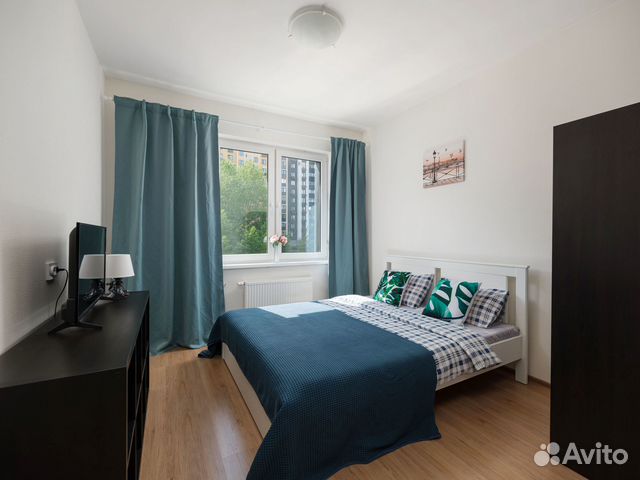 

1-к. квартира, 36 м², 2 кровати