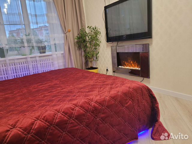 

1-к. квартира, 37 м², 2 кровати