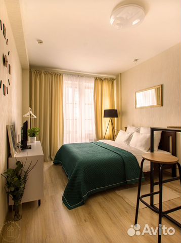 

Квартира-студия, 25 м², 1 кровать