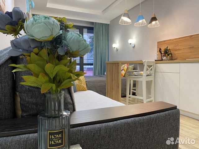 

Квартира-студия, 30 м², 2 кровати