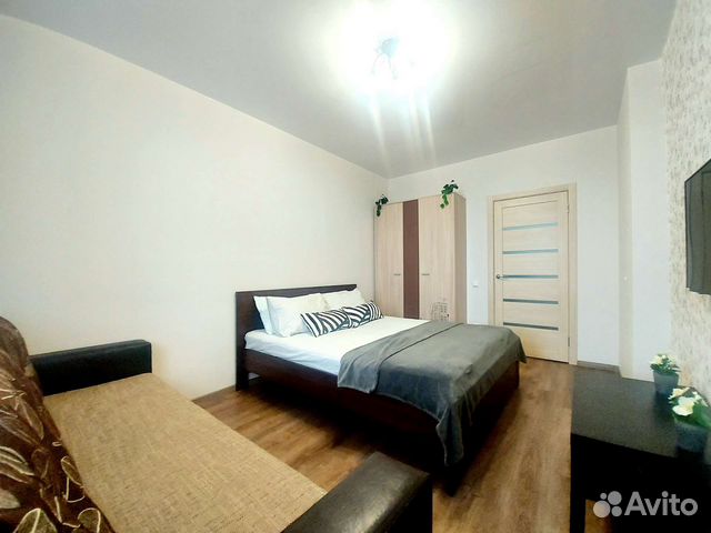 

1-к. квартира, 47 м², 2 кровати