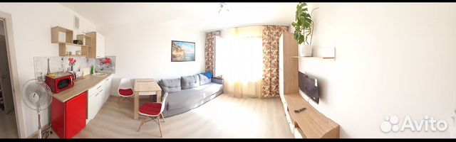

Квартира-студия, 20 м², 2 кровати