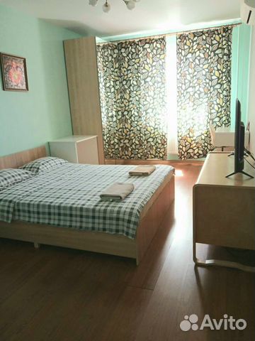 

1-к. квартира, 40 м², 2 кровати