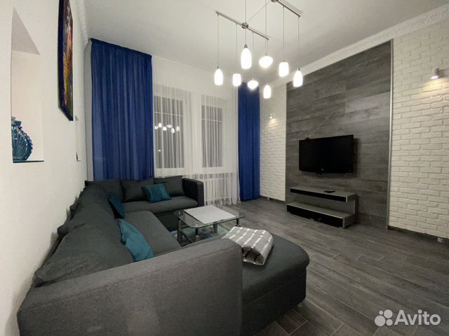 

1-к. квартира, 45 м², 2 кровати