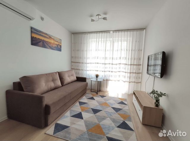 

1-к. квартира, 37 м², 2 кровати
