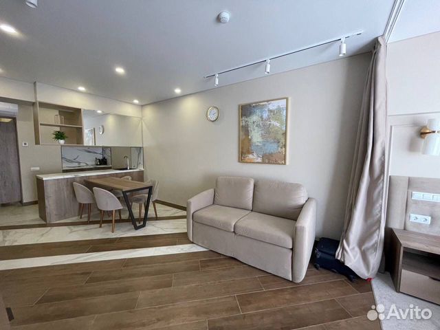 

Квартира-студия, 42 м², 2 кровати