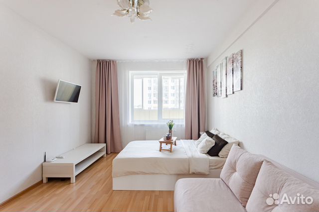 

1-к. квартира, 40 м², 2 кровати