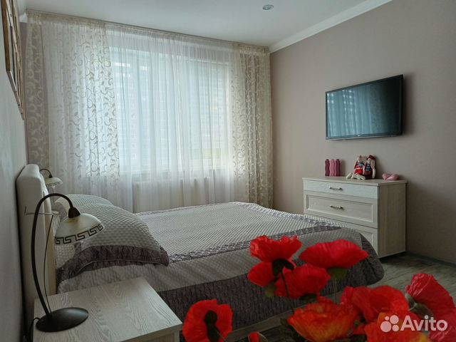 

1-к. квартира, 41,6 м², 2 кровати
