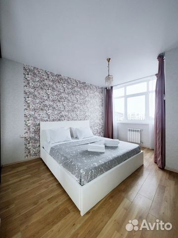 

1-к. квартира, 57 м², 2 кровати