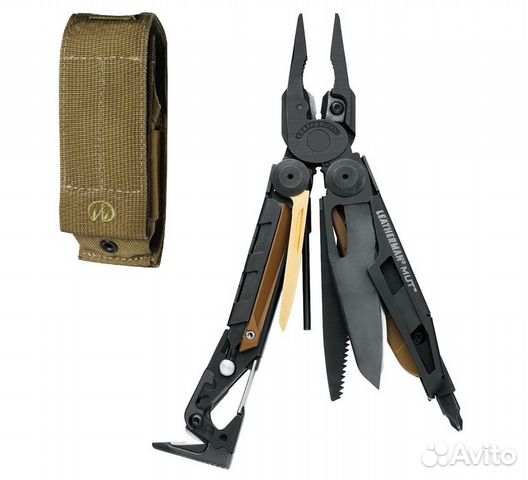 Мультитул Leatherman MUT black с чехлом molle Мультитул Leatherman MUT black с чехлом molle