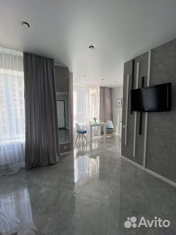 

Квартира-студия, 33 м², 2 кровати