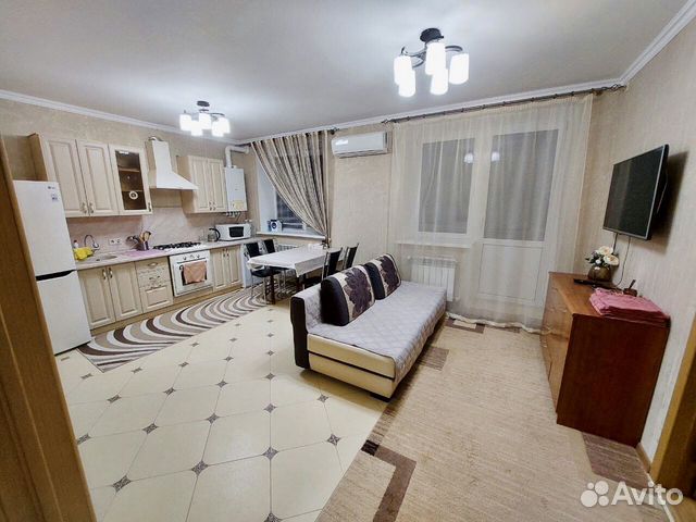 

1-к. квартира, 45 м², 3 кровати