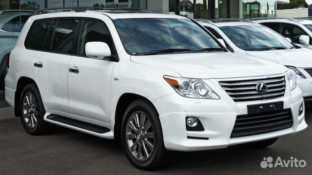 Юбка переднего бампера Luxury sport Lexus LX 570