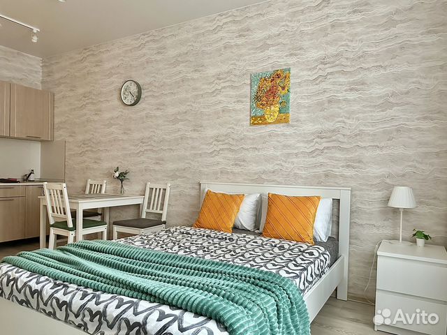 

Квартира-студия, 29 м², 1 кровать