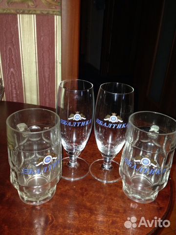 Бокалы пивные балтика
