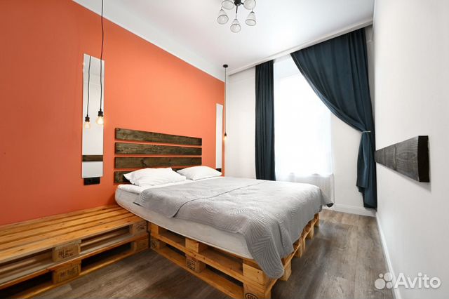 

Квартира-студия, 28 м², 2 кровати