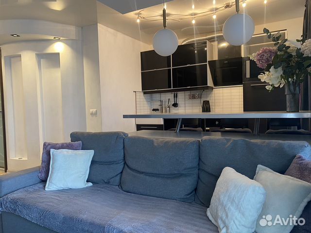 

Квартира-студия, 60 м², 2 кровати