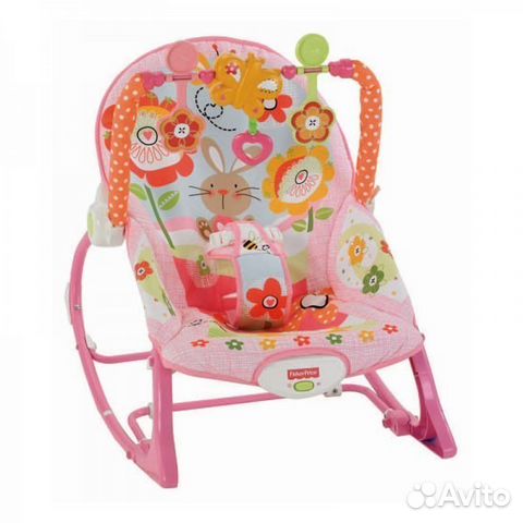 Кресло-качалка шезлонг Fisher Price Растем вместе Кресло-качалка шезлонг Fisher Price Растем вместе