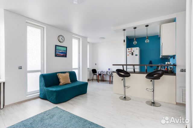 

1-к. квартира, 48 м², 2 кровати