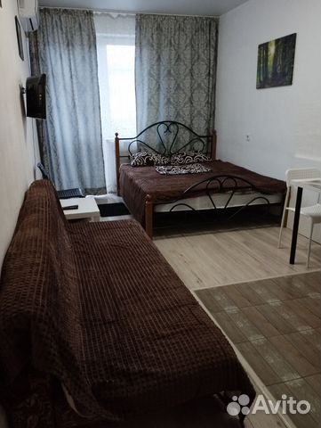 

Квартира-студия, 27 м², 2 кровати