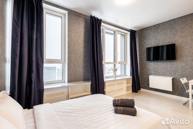 

Квартира-студия, 30 м², 1 кровать