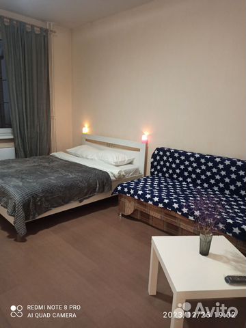

1-к. квартира, 30 м², 2 кровати