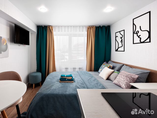 

Квартира-студия, 18 м², 1 кровать