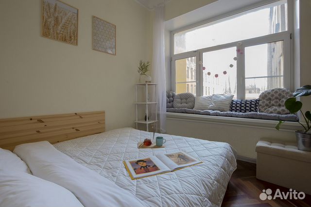 

1-к. квартира, 37 м², 2 кровати