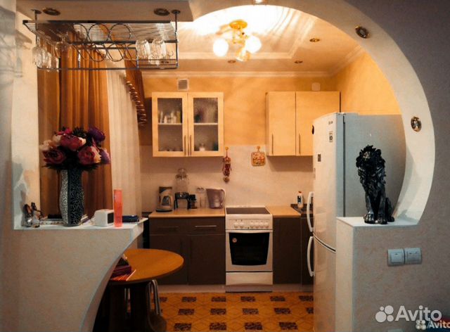 

1-к. квартира, 42 м², 3 кровати