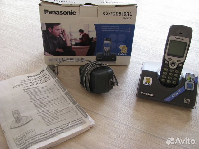 Цифровой беспроводной телефон Panasonic