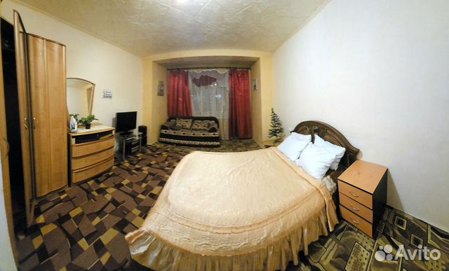 

1-к. квартира, 40 м², 2 кровати