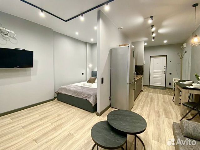 

Квартира-студия, 35 м², 2 кровати