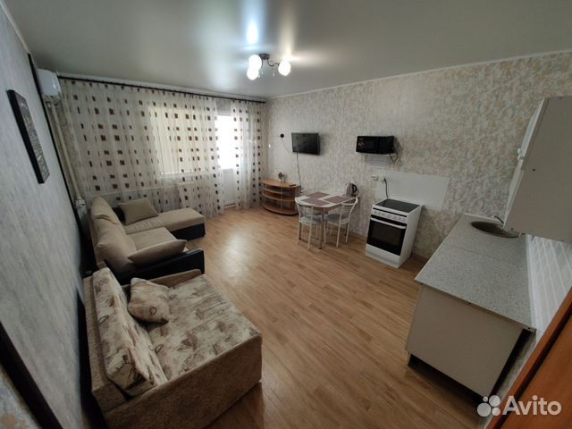 

Квартира-студия, 30 м², 2 кровати